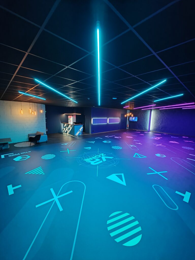 VR escape room vlak bij Brussel in de arena van VR Zone Grimbergen